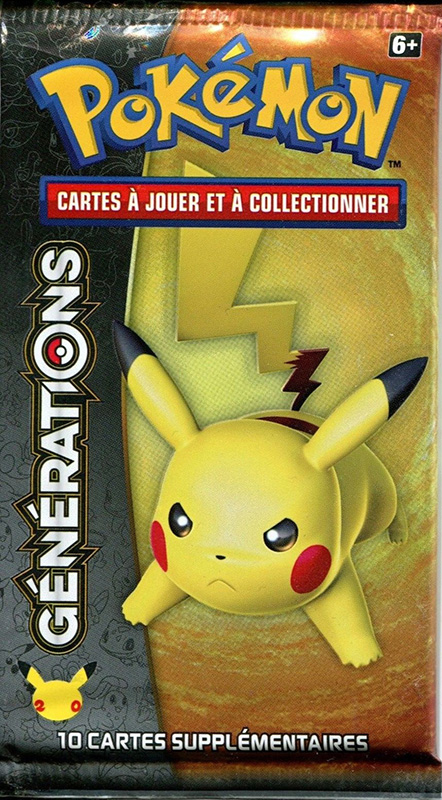 Booster 3 Générations Pikachu