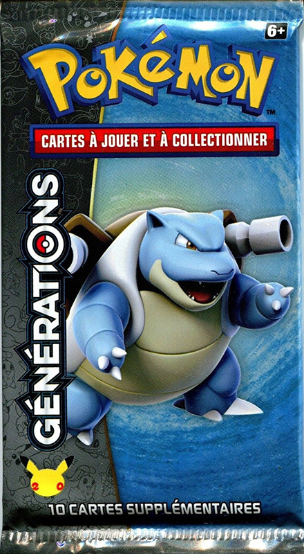 Booster 4 Générations Tortank