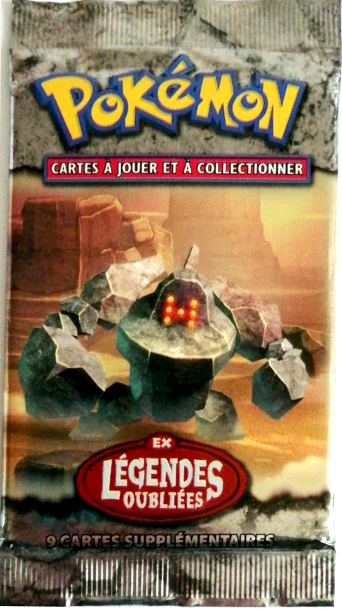 Booster 3 EX : Légendes Oubliées : Regirock