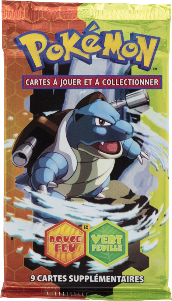 Booster 4 EX : Rouge Feu & Vert Feuille : Tortank