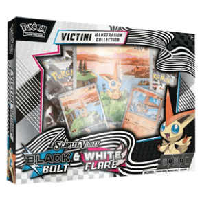 Foudre Noire & Flamme Blanche: Unova Victini Illustration Collection