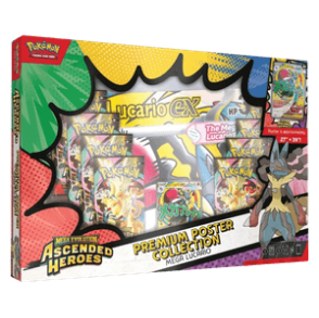 Héros Transcendants: Mega Lucario Premium Poster Collection