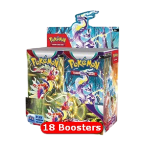 Boite de boosters de Écarlate et Violet (18 Boosters)