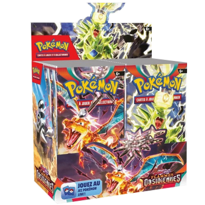 Boîte de 36 boosters Flammes Obsidiennes