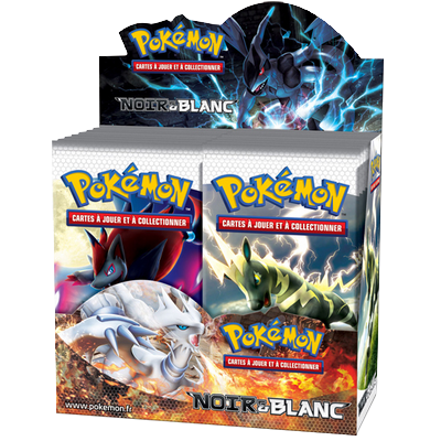 Boîte de 36 boosters Noir & Blanc