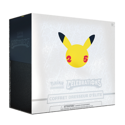 Coffret Dresseur d'Élite Célébrations - Pikachu