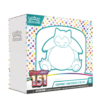 Coffret Dresseur d'Élite Écarlate et Violet 151 - Ronflex