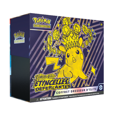 Coffret Dresseur d'Élite Étincelles Déferlantes - Pikachu Téracristal Stellaire