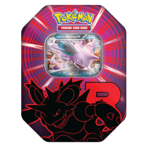 Pokebox Team Rocket Tins: Nidoking ex de la Team Rocket (US Version)