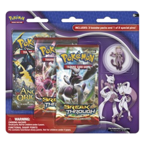 Blister 3-Pack de Impulsion TURBO: Mega Mewtwo Y Pin