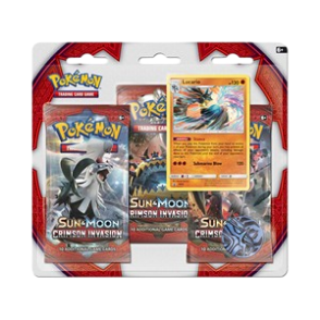 Blister 3-Pack de Invasion Carmin: Lucario