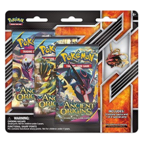 Blister 3-Pack de Origines Antiques: Mega Rayquaza Pin