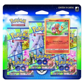 Blister 3-Pack de Pokémon GO: Salamèche
