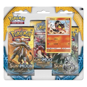 Blister 3-Pack de Soleil et Lune: Flamiaou