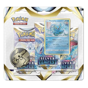 Blister 3-Pack de Tempête Argentée: Manaphy
