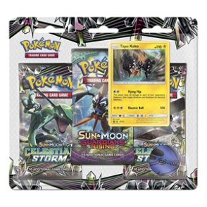 Blister 3-Pack de Tempête Céleste: Tapu Koko