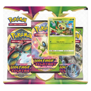 Blister 3-Pack de Voltage Éclatant: Ousitempo